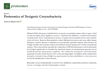 To the page:Proteomics of Toxigenic Corynebacteria